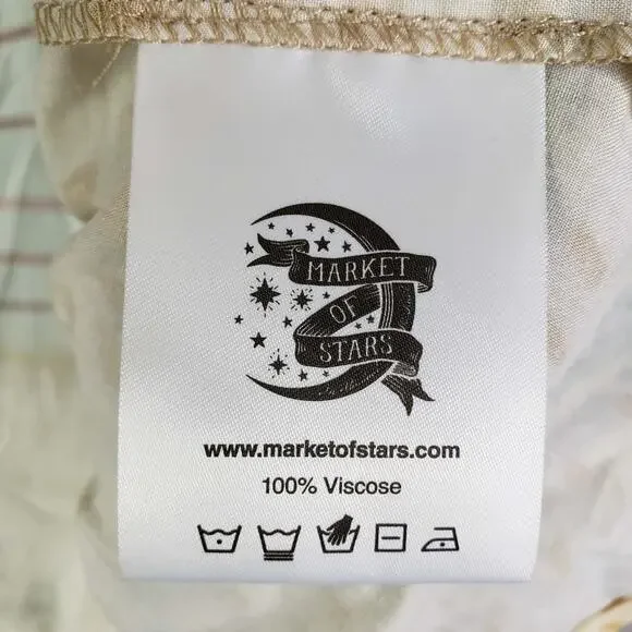 Market of Stars Pixie Duster Cropped Kimono Radiate Love New OS Sunrise - Picture 9 of 14